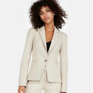 Express Women's White Blazer